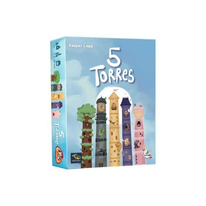 5 Torres Juegos de mesa JUEGO ORIGINAL Maldito games - 1