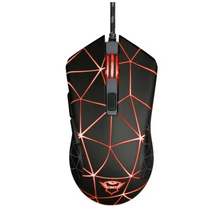 Trust GXT 133 Locx Ratón Gaming 4000 DPI con Iluminación LED y Laterales Texturizados - 1