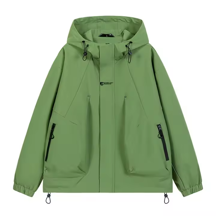 Chaqueta De Senderismo Impermeable Para Mujer Chaqueta Deportiva a Prueba De Viento Con Capucha Chaqueta De Rodeo Y Corrida Al Aire Libre - 1