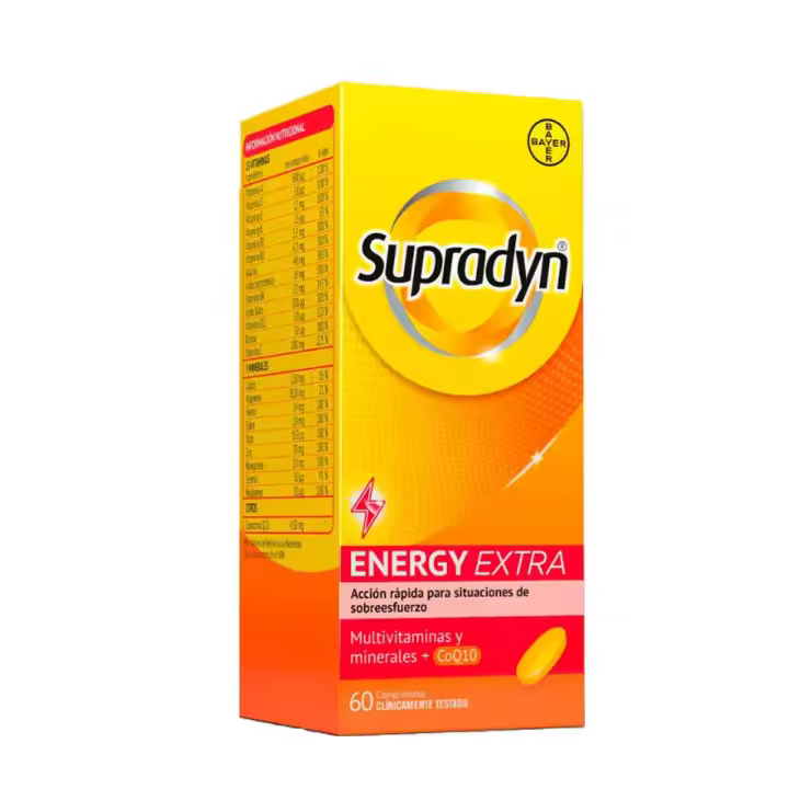 Supradyn energy extra 60 comprimidos - 1