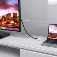 Adaptador De Dock Hub 4K Type C a HDMI USB C 3.0 VGA PD Para Macbook Samsung S20 Huawei Xiaomi Compatible Con Dex - details 6