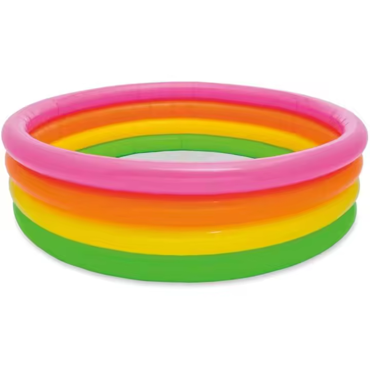 Intex PLUSHOME Piscina Hinchable Redonda para Infantil Niños Minnie Mickey Spiderman PVC - 1