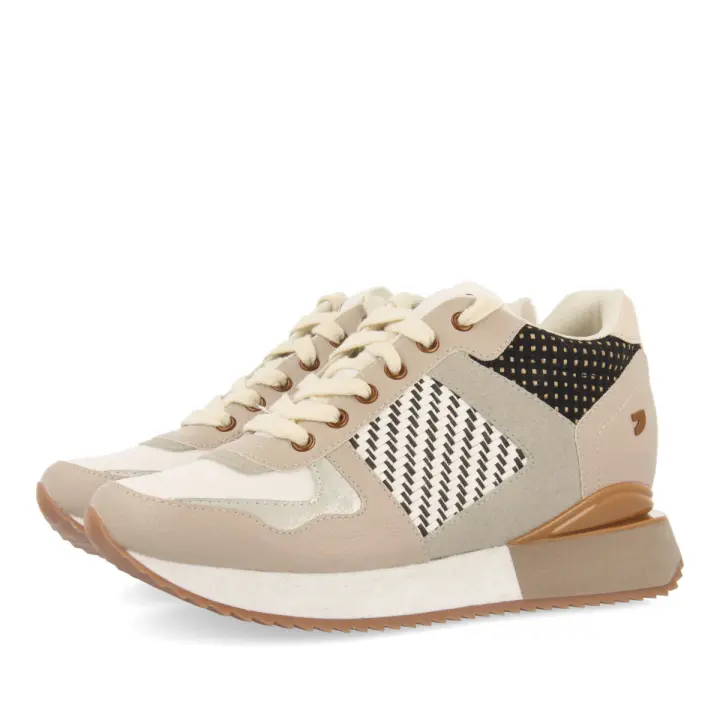 Gioseppo Zapatilla Multicolor de Cuña Interna para Mujer - Plataforma Acolchada - 1