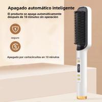 Peine Eléctrico Multifuncional Para Cabello Rizado Y Liso Con Pantalla LCD De Doble Uso ABS Dual Voltaje 100-240v Más De 5min - details 7