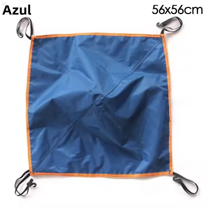 Cubierta De Tienda De Camping Ligera Para 3-4 Personas Protección Contra La Lluvia Y El Sol Impermeable Cubierta De Mosquitero Duradera Para Viajes - 1