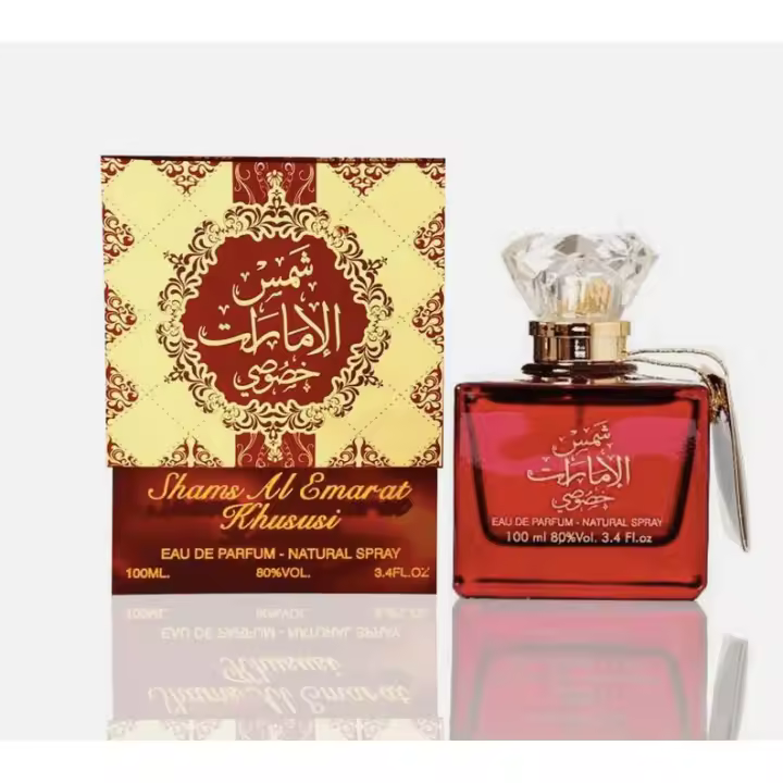 Shams Al Emarat Khususi Lattafa 100 ml Lattafa Perfumes mujer Atalcado avainillado - 1