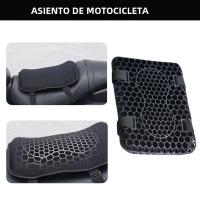 Almohadilla De Silla De Motocicleta Honeycomb Gel Con Telas De Malla 3D Absorbedor De Choque Alivio De Presión Transpirable - details 0