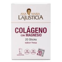Pack 6 Ana María Lajusticia Colágeno con Magnesio Fresa 20 Sticks - details 1
