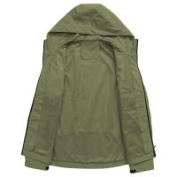 Chaqueta De Cierre Para Mujer Casual Con Capucha Color Sólido Transpirable Impermeable Y Antigolpes Para Camping Y Escalada Al Aire Libre - details 58