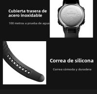 Reloj Deportivo De Hombre SKMEI Fitness Digital 100M Impermeable Con Alarma Batería De 10 Años Pantalla Digital Resistente Al Choque Reloj Hombre 1560 - details 14