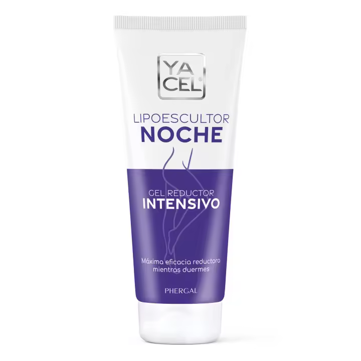 Yacel Lipoescultor Noche | Anticelulítico Intensivo Reductor | Gel Lipo-Reductor Quemagrasas Noche | Reduce Grasas Localizadas y Elimina Líquidos | Apto en periodo de Lactancia | 200ml - 1