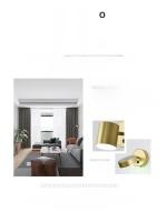 Lámparas De Pared LED Para Interior Luz De Lectura Nórdica Para Dormitorio Y Pasillo Iluminación Decorativa Para El Hogar - details 12