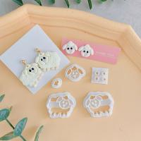 Juego De 5 Cortadores De Arcilla De Poliéster De Ovejas Kawaii Para DIY Pendientes Y Joyería Kit De Molde De Animales - details 0