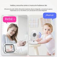 Monitor De Bebé Inalámbrico Cdycam 3.5 Pulgadas Con Lullabies Visión Nocturna Automática Intercomunicador De Dos Maneras Monitoreo De Temperatura Babysitter - details 4