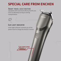 ENCHEN Beardo 2 - Recortadora de Barba y Cuerpo con Cuchillas de Cerámica Ajustables, USB-C, Uso en Seco o Mojado, Diseño Compacto para Viajes, 90 Minutos de Uso Continuo - details 7