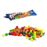 Fini Sparks Caja de 48 Unidades de Mini Caramelos ácidos Masticables de Colores Variados Sin Gluten - details 1