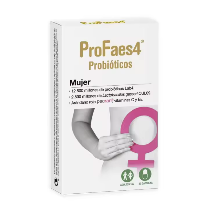 Profaes4 probióticos mujer 30 cápsulas - 1