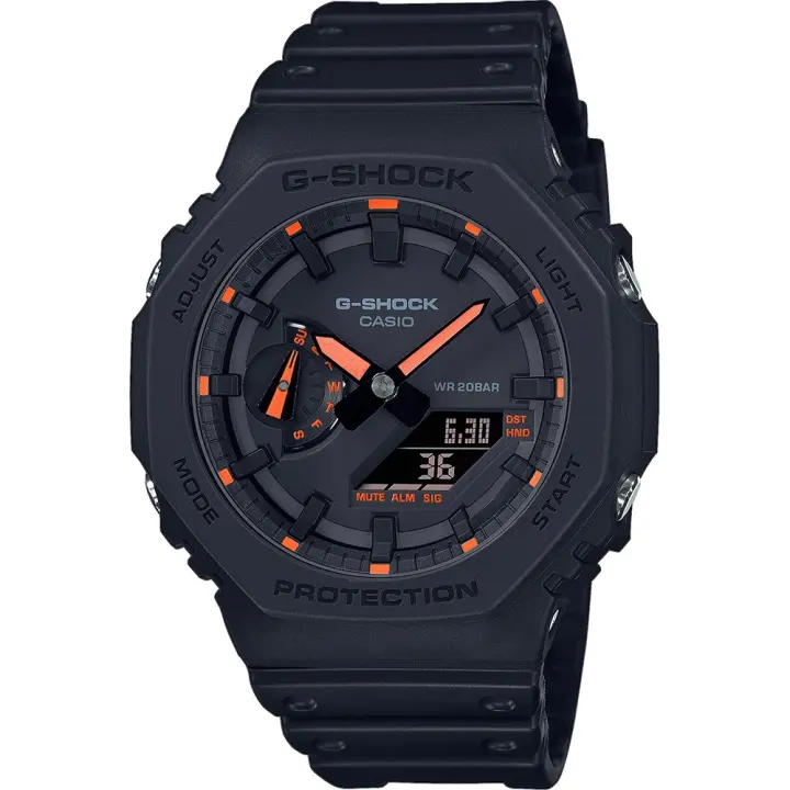 Reloj Analógico Digital de Cuarzo Para Hombre Casio G-Shock GA-2100, Diámetro 45MM - 1