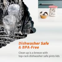 Ninja Creami Deluxe 11 en 1 XL - Pack de 4 de 680 Ml - Tapas a Prueba de Fugas - details 0
