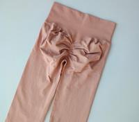 Pantalones De Yoga De Cintura Alta Para Mujer Smooth Quick Dry Talla Verdadera Para Gimnasio Y Correr Pantalones Largos - details 15