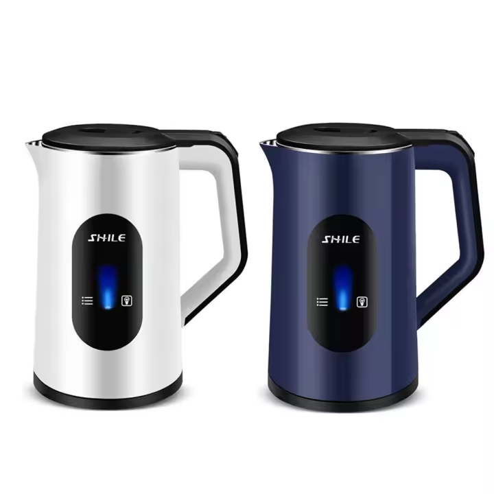 Hervidor De Agua Eléctrico De Acero Inoxidable 2.2L Con Pantalla Digital Y Función De Apagado Automático Para Casa Y Cocina - 1