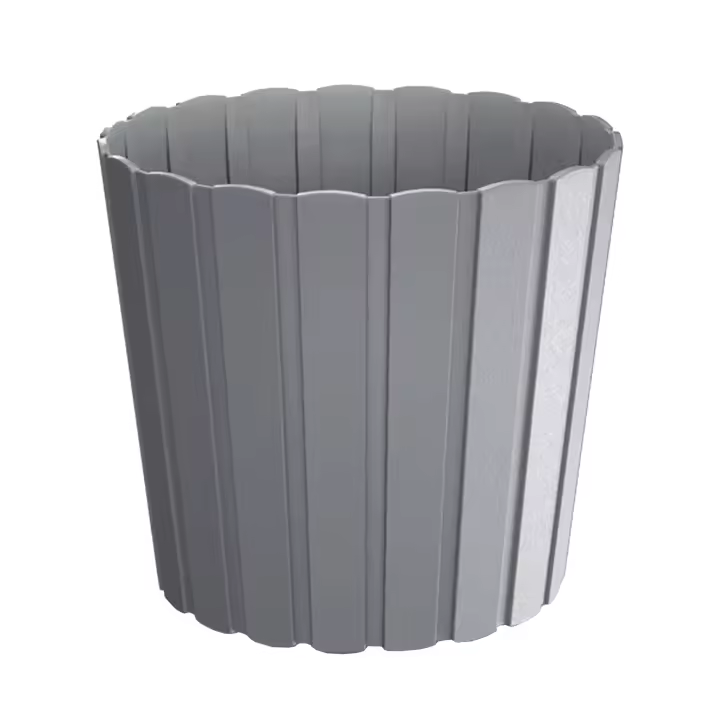 Prosperplast Maceta BOARDEE BASIC 3,9L Gris Piedra para Jardín - 1
