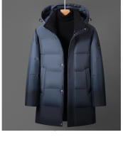 Chaqueta De Plumón De Pato Blanco Para Hombre Chaqueta De Invierno Con Capucha Largo Chaqueta De Plumón De Alta Calidad Tipo De Cierre De Cremallera Estilo Casual - details 18