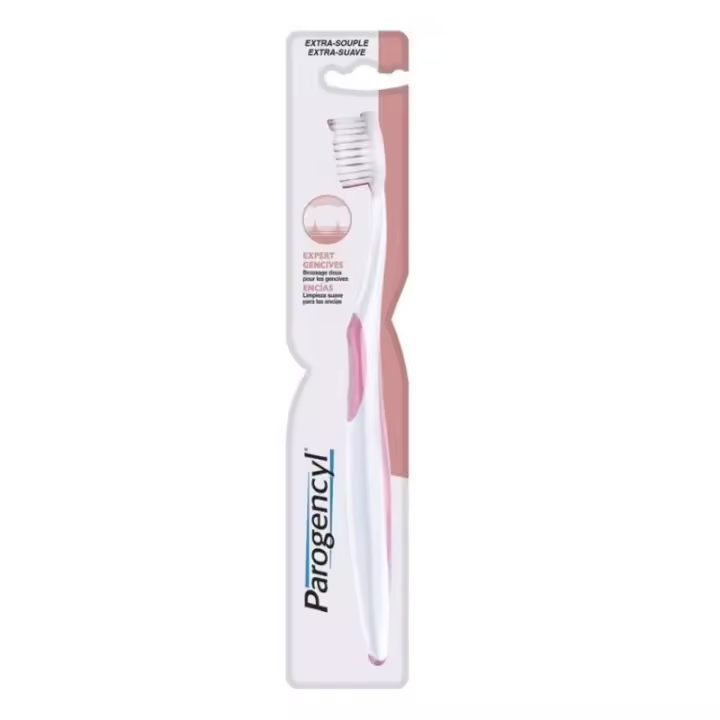 Parogencyl Cepillo de dientes Extra-suave color rosa - 1