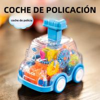 Coche De Inercia Transparente Para Juguete Interactivo Entre Padres E Hijos Sin Batería Coche De Carril De Plástico Para Niños Adecuado Para Edades 4-12+ - details 3