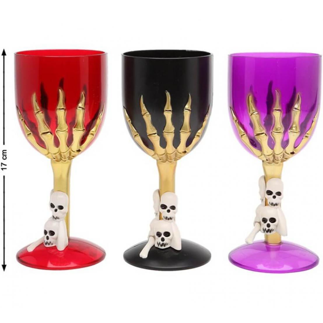 Atosa Copa para Halloween en 3 colores surtidos 17 cm