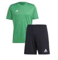 Equipación Adidas Hombre - Varios Colores - Cómoda y Transpirable - Prendas Ligeras y Resistentes - Multideporte - Running - 100% Poliéster - Equipaciones Adidas Cortas Equipos - Adidas Blanco, Negro, Rosa, Verde, Naranja, Fosforito - details 5