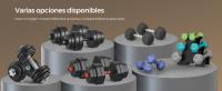 SONGMICS Juego de 2 Mancuernas Hexagonales, para Entrenamiento, Fortalecimiento, Levantamiento de Pesas en Casa, Gimnasio - details 3