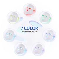 Máscara Facial LED De 7 Colores Sin Tratamiento De Cuello Terapia De Luz LED Rejuvenecimiento Fotón Máquina De Belleza Para La Piel Firme - details 0