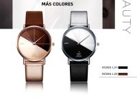 Reloj De Mujer De Lujo SK Top Cuero Genuino Moda Creativa Reloj De Cuarzo Para Damas Reloj De Pulsera De Lujo Reloj Feminino SHENGKE - details 4
