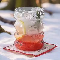 Taza De Café Creativa De 350ML En Forma De Caterpillar Resistente Al Calor Vidrio Transparente Para Bebidas Como Jugos Leche Cerveza Agua - details 0