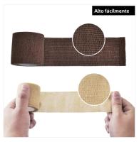 6PCSCotton Gauze Bandage Breathable Self-adhesive Elastic for Outdoor Sports Wrist Elbow Knee Ankle Wrap Non-woven Fabric - details 4