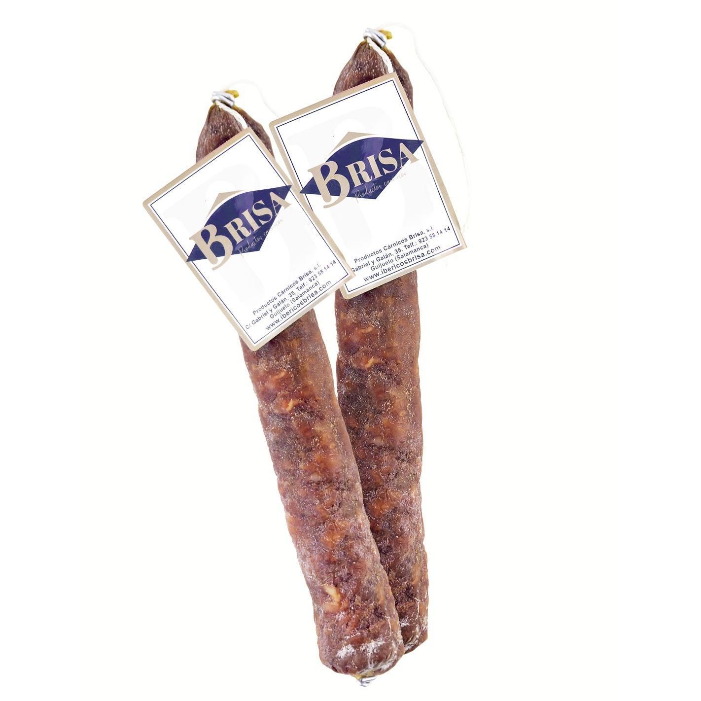 2 X Velita de Salchichón Ibérico de Bellota - Ibéricos Brisa | Máxima Calidad