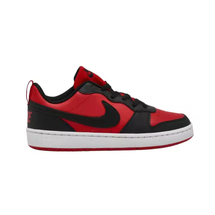 Zapatillas Nike Court Borough Low Recraft Negro Rojo Dv5456-600 - 1