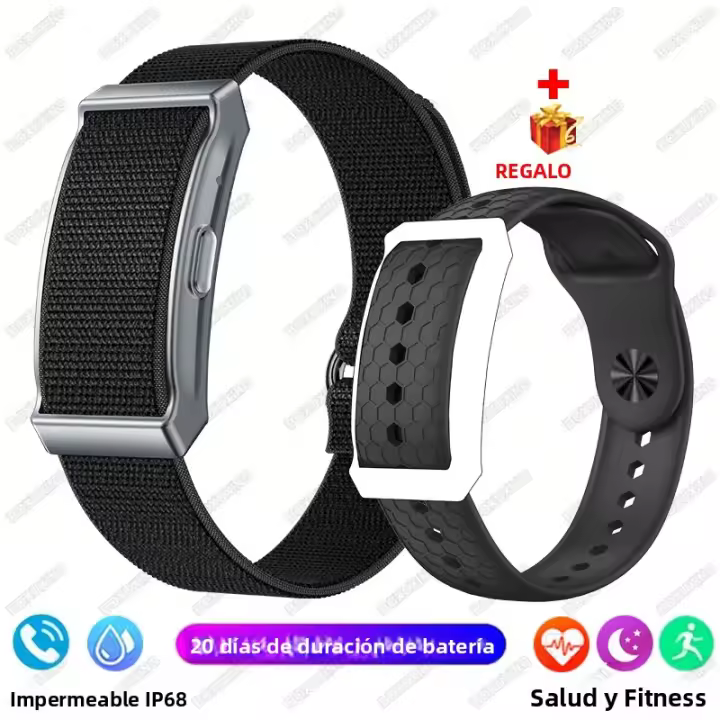 Nuevo Smartwatch Deportivo Fitness Tracker Para Hombres Y Mujeres Monitor De Corazón Y Sueño Pedometro Resistente Al Agua Con Recordatorio De Llamadas Pulsera Inteligente - 1