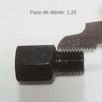 Adaptadores De Espejo Para Motocicleta 1 Pares Negro Conversión De Espejos Traseros Tornillos M10 10MM M8 8MM Derecho E Izquierdo Hilo - details 6