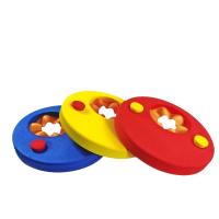 PORCHEDDU Bandas de Natacion para niños, paquete de 6 discos flotantes de EVA, Bandas de Natacion coloridas para niños de 3 A 8 años que están opening in Nadar, anillos de peso recomendaciones de 15 a 30 kg - details 1