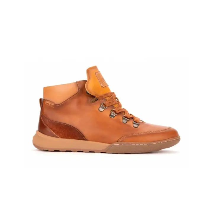 Pikolinos - Botines mujer W7C-8582 en cuero auténtico, planos y versátiles para otoño-invierno, botines de mujer - 1