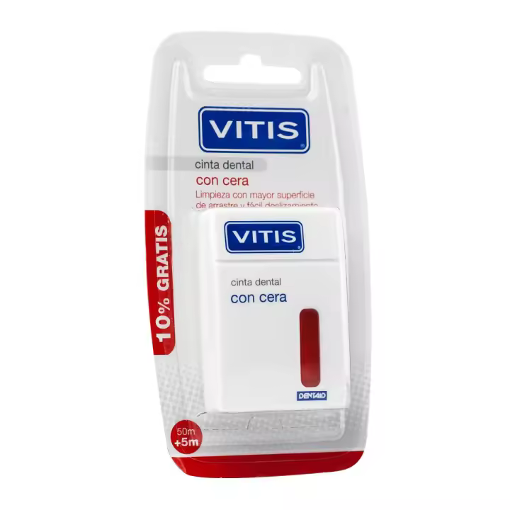 Vitis cinta dental con cera 50 m - 1