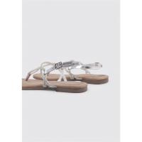 Gioseppo KINGFIELD Sandalias Planas Mujer Plateado - details 2