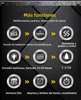 Reloj Militar Para Hombre SANDA Resistente Al Agua 50M Reloj De Pulsera Digital Con Luz LED Y Alarmas Deportivo Resistente Al Shock - details 11
