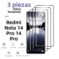 Protector De Pantalla HD 3PCS Para Redmi Note 14 14 pro 14 Pro+ Vidrio Templado Resistente a Arañazos Y Huellas Compatible Con Casas - details 0