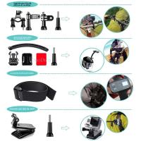 Kit De Accesorios Para Cámara De Acción Compatible Con Gopro Hero 12 11 10 9 8 7 6 5 4 Max Mount Session YI 4K SJCAM EKEN Osmo AKASO APEMAN Resistente Al Agua - details 14