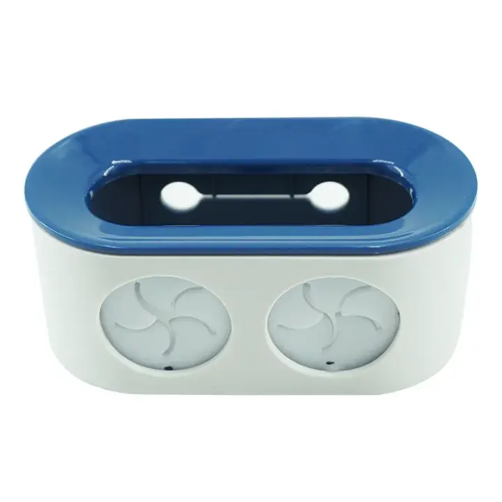 Soporte Para Cepillo De Dientes Oral B Organizador De Baño Con Doble Agujero Para Cepillo Eléctrico Accesorio De Baño Auto-Adhesivo - 1