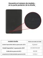 Funda Para Kindle Compatible Con Todas Las Nuevas Generaciones De 6" (11ta Generación 2022 Y 10ta Generación 2019) Color Melocotón Protección Con Estilo - details 2