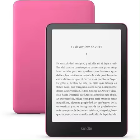 Amazon Kindle Paperwhite, 7", 16 GB, 300 ppi, Con publicidad Frambuesa - 1